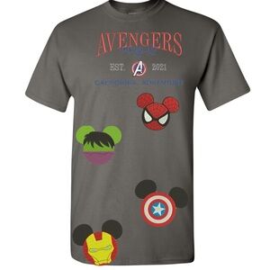 Mickey Avengers Campus Embroidered Tee